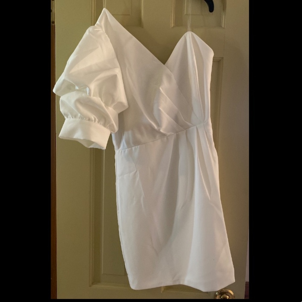 Do and Be one shoulder asymmetric cocktail dress